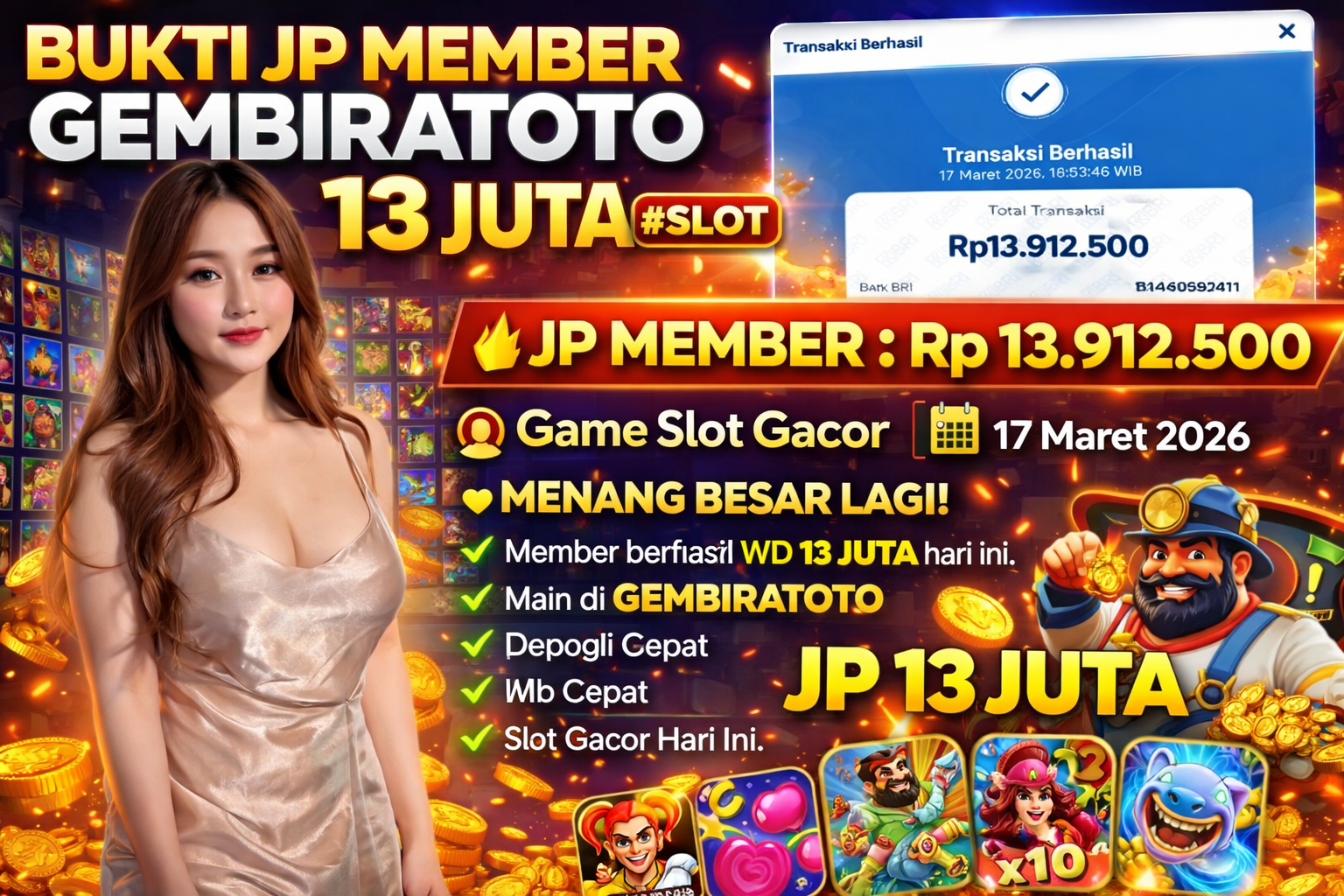 Prediksi GEMBIRATOTO
